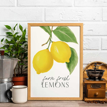 lemon farmhouse downloadable print