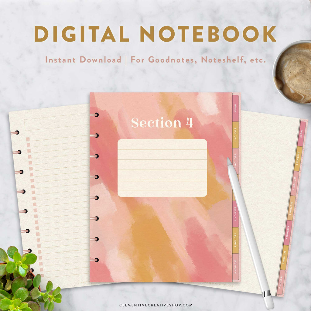 digital notebook for goodnotes