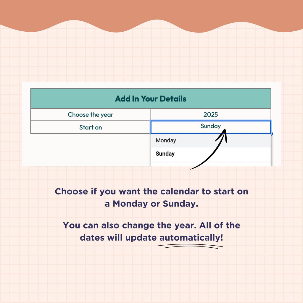 editable monthly calendar template for 2025 and beyond
