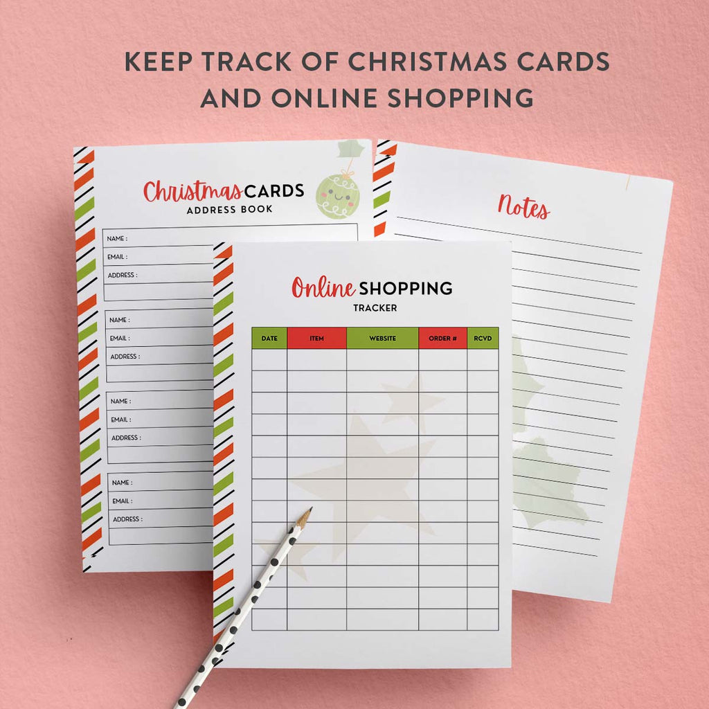 Christmas binder printable