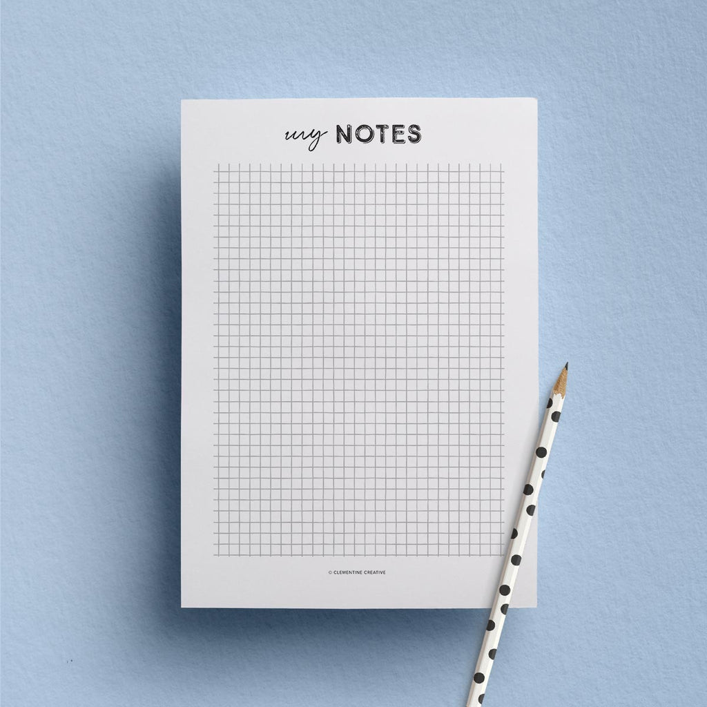 printable note pages