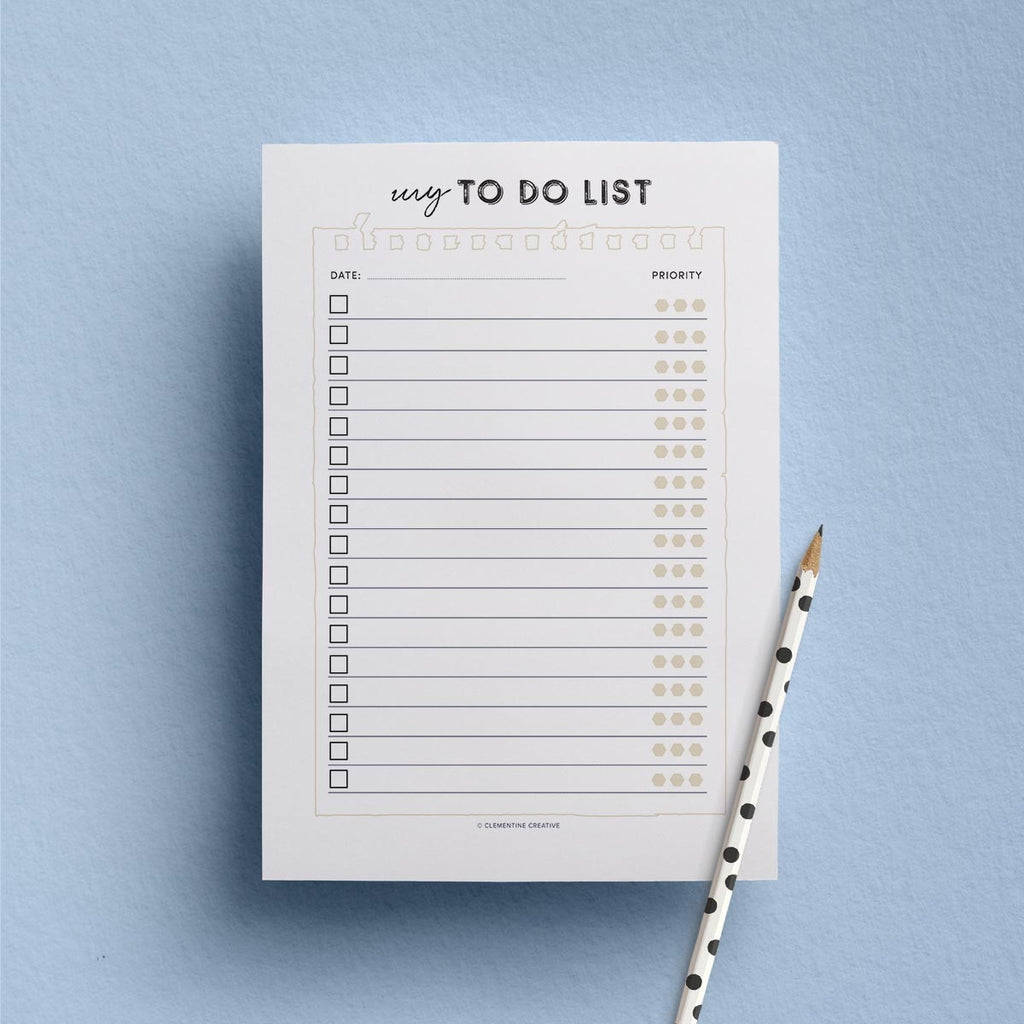 printable to do list