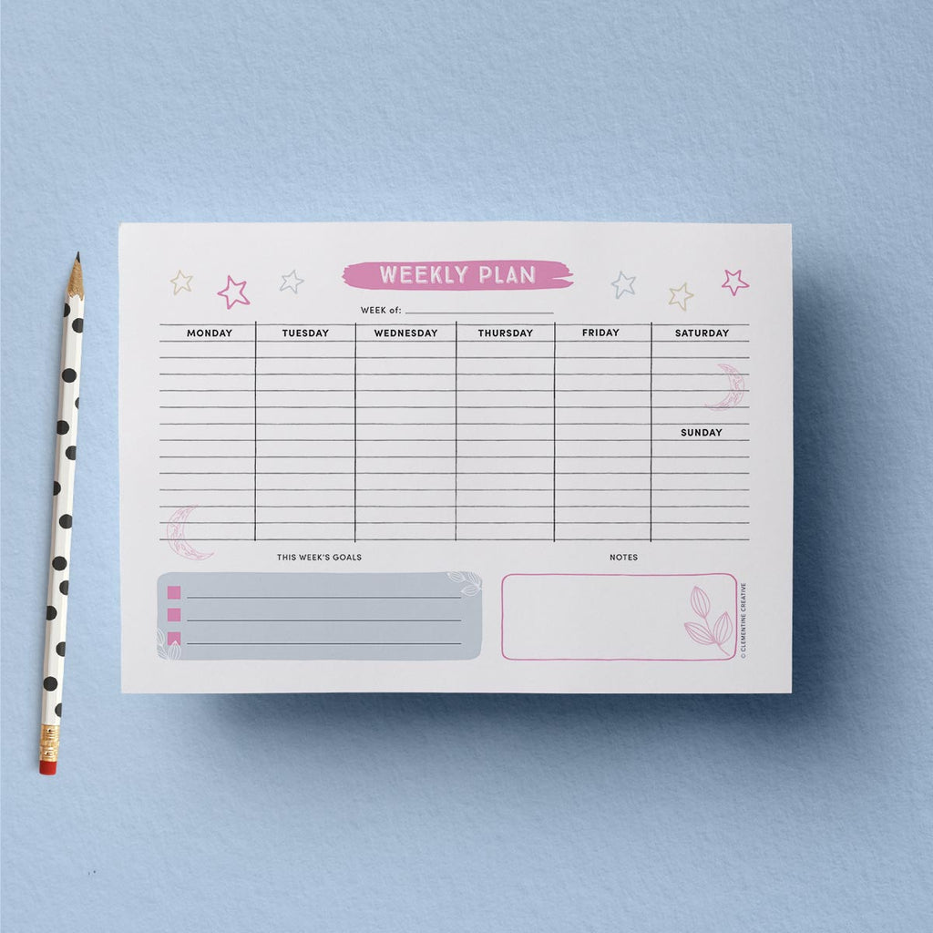 printable weekly planner