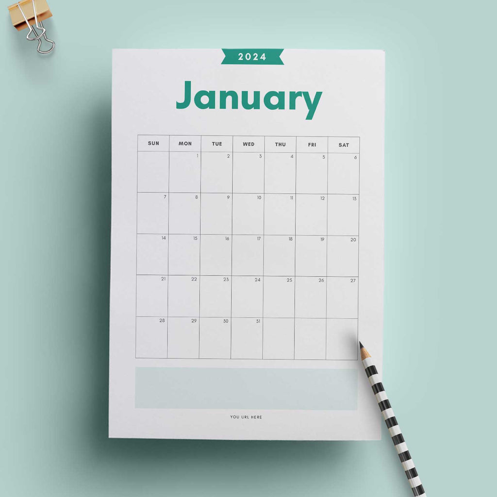 simple printable 2024 calendar with grid