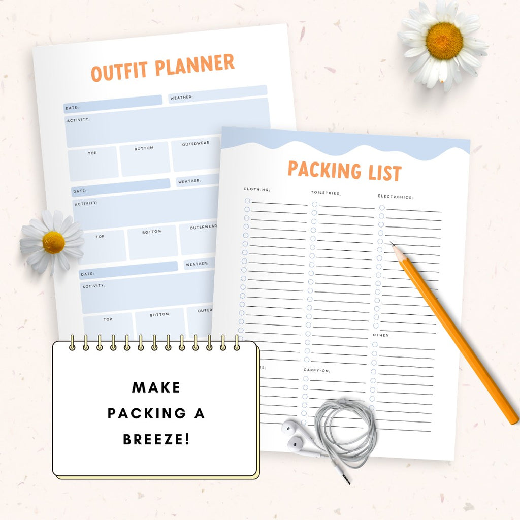 Printable Beach Vacation Planner PDF | 19 Pages Travel Planner ...