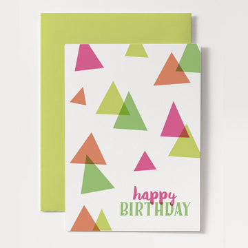 printable modern birthday card