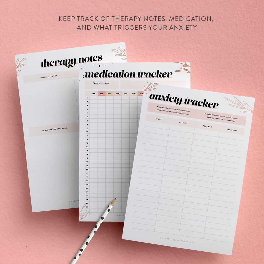 printable self-care journal