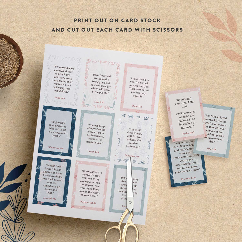 printable Bible verse cards