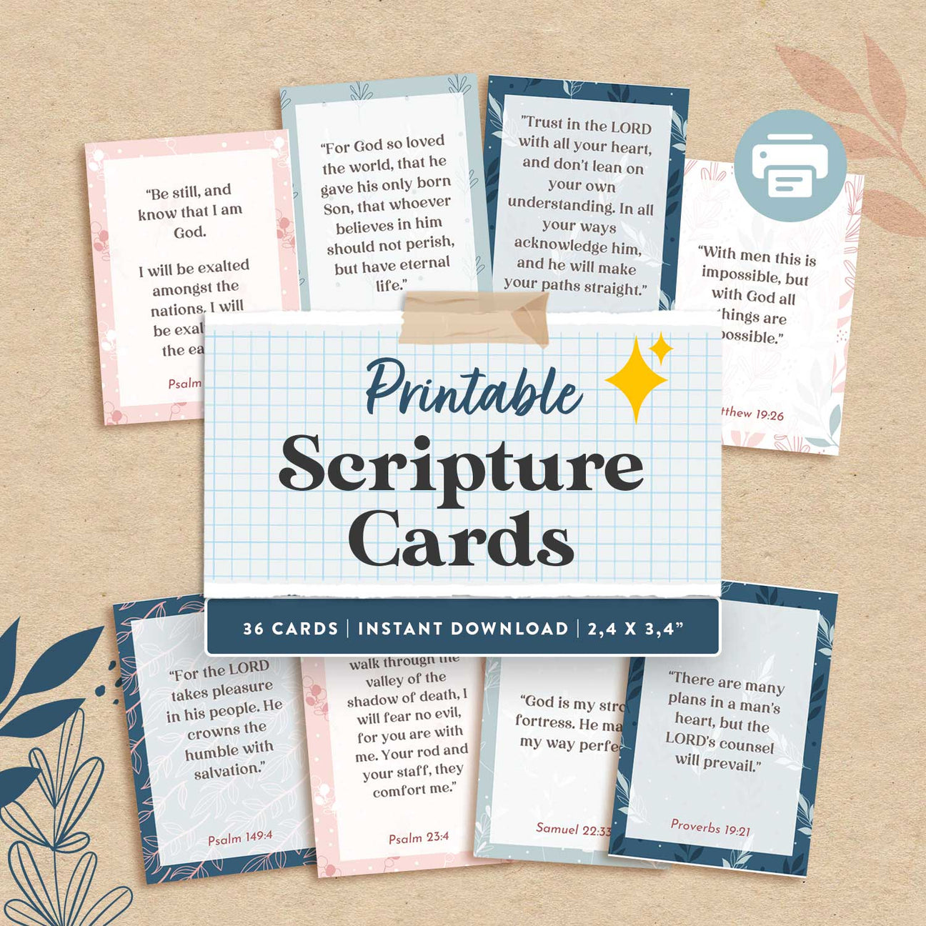 printable scripture cards for adults