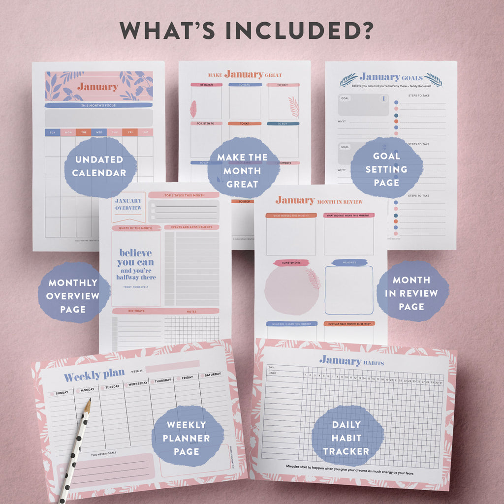 Printables for Personal Use – Clementine Creative