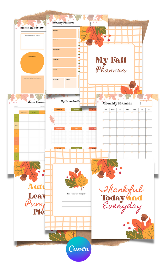 printable planner for commercial use